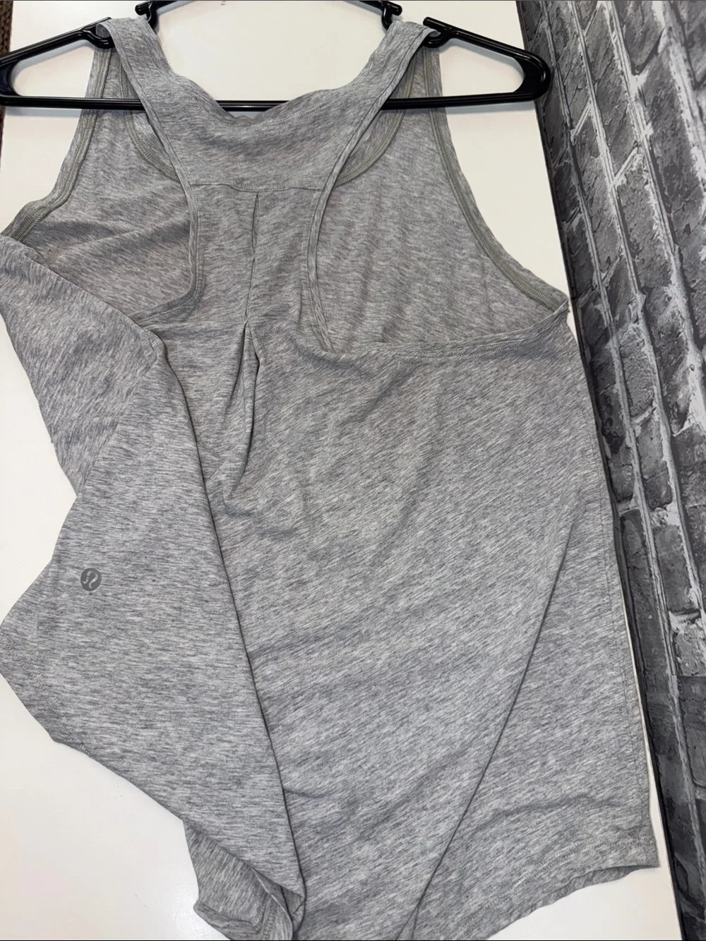 Lululemon Light Gray Women's Racerback Tank Top